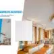 Knauf certificaat Eleganza Seamless Acoustics voor pleisterbedrijf In't Wit, met modern interieur met naadloos akoestisch pla